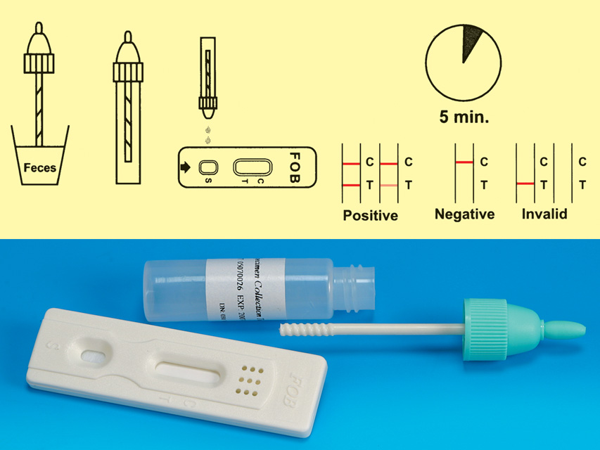 Teste FOB - Pesquisa Sangue Oculto nas Fezes